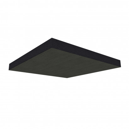 Dalle acoustique de plafond suspendu Nova EcoSUND - Âme noire, revêtue