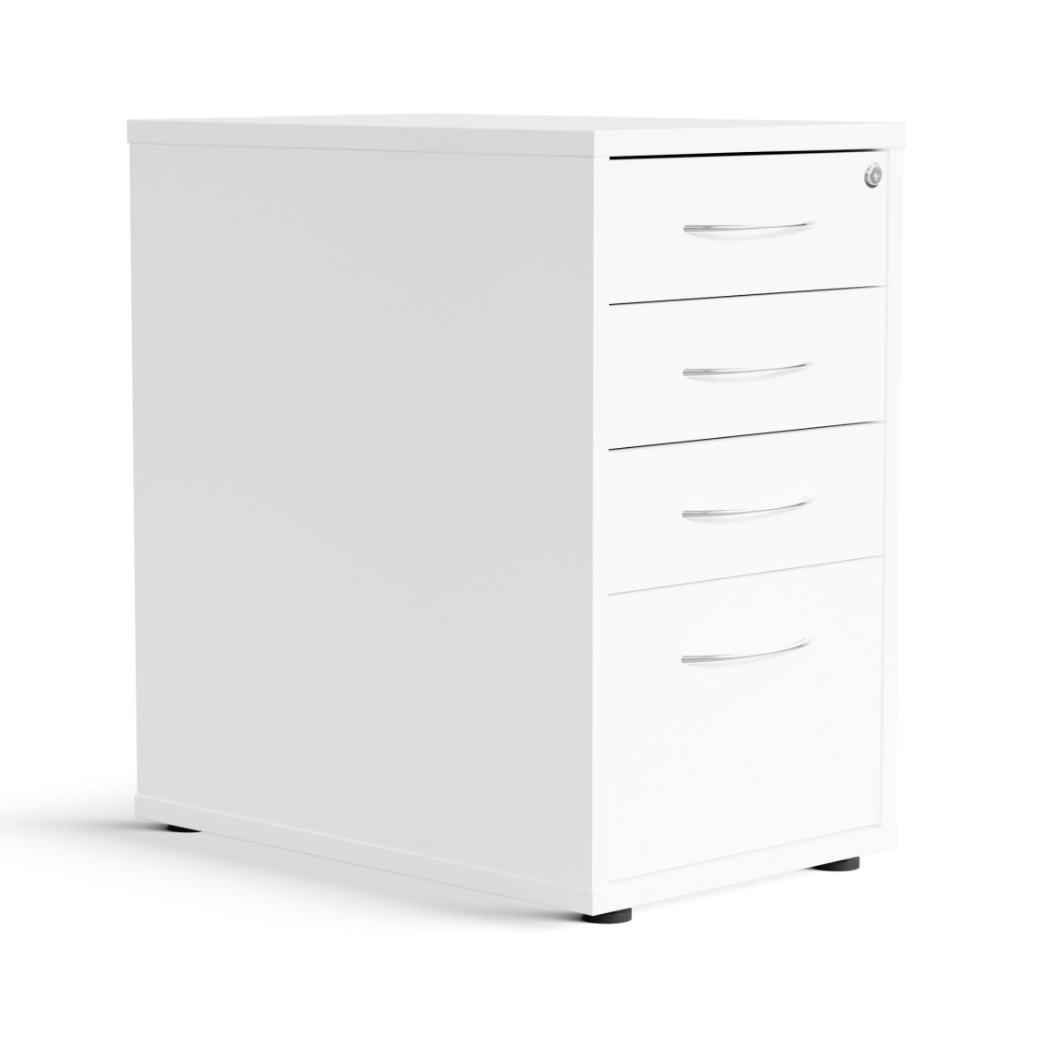 Caisson de bureau Modea - 3 tiroirs + 1 porte dossier, profondeur 60 cm