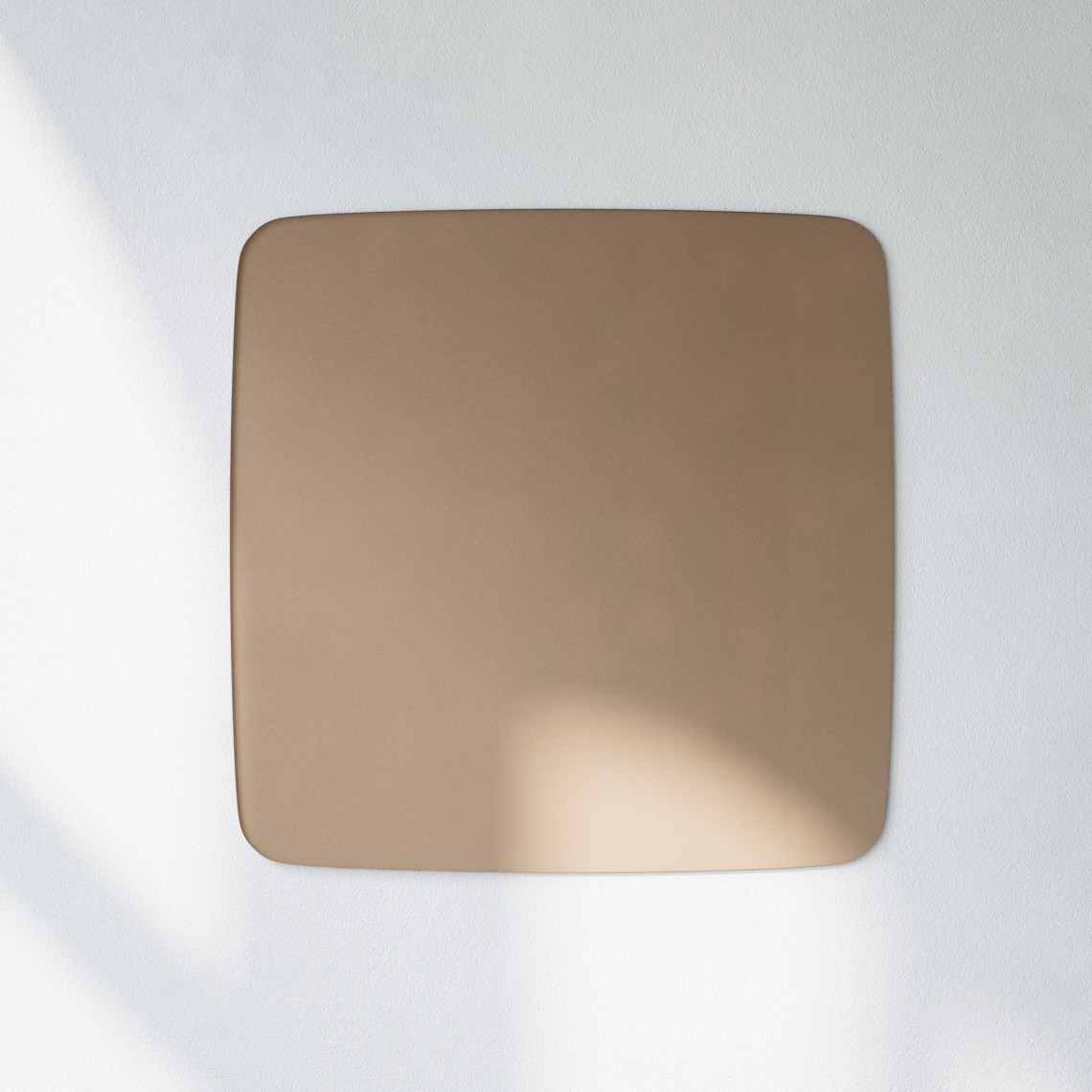 Tableau blanc mural en verre Flow Wall - magnétique, coins arrondis