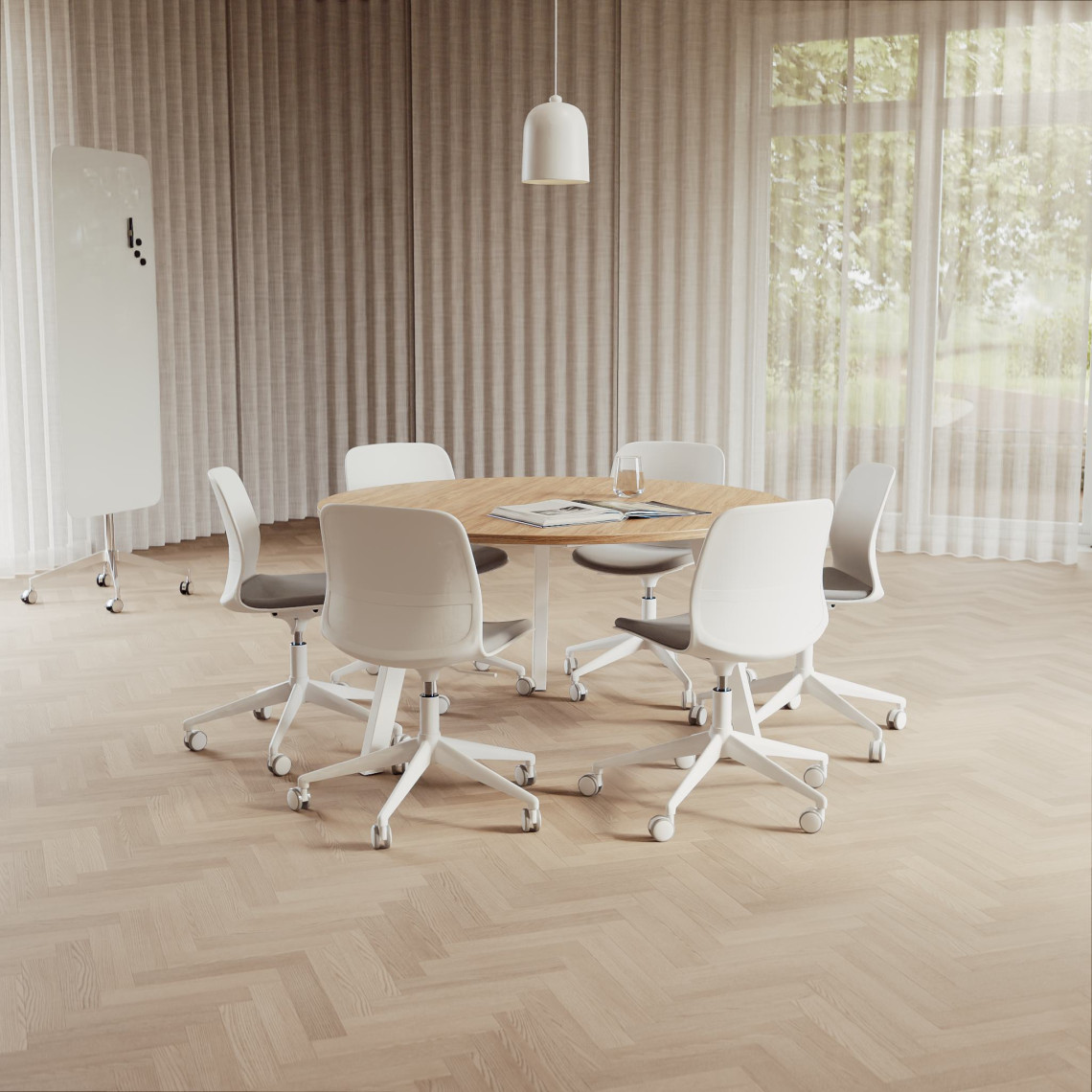 Ensemble de conférence Viggo Ronde + Ergo 006C