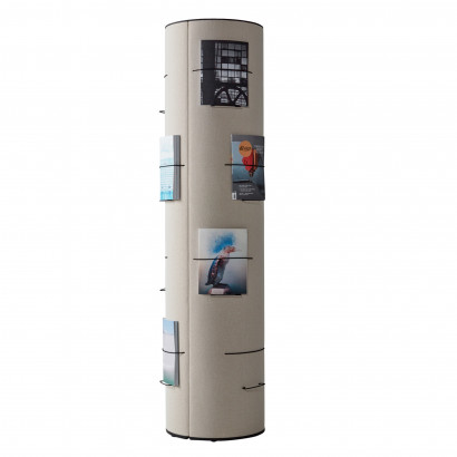Colonne acoustique dB avec porte brochure