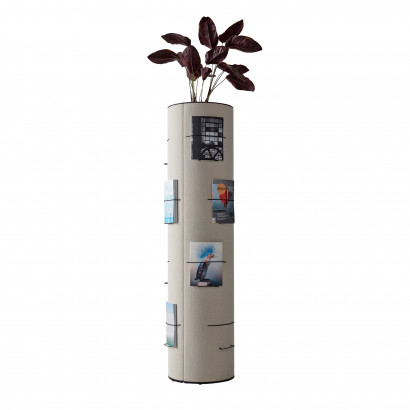 Colonne acoustique dB avec porte brochure