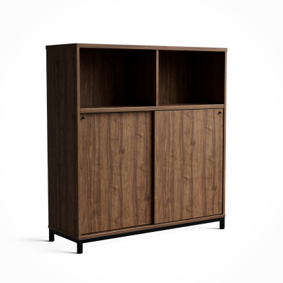 Armoire de rangement de bureau Crito 305 - 125x116x39 cm