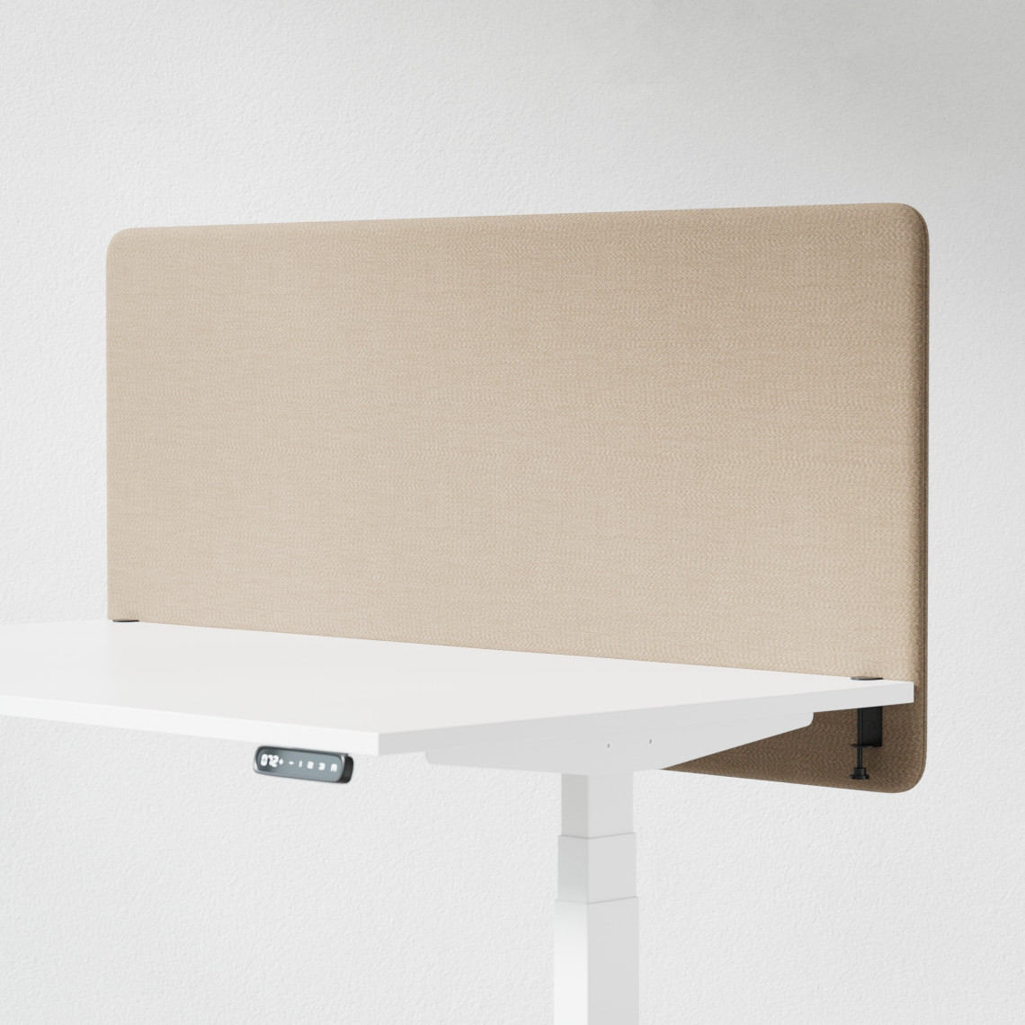 Séparateur de bureau acoustique Modea - Fixations incluses