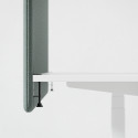 Séparateur de bureau acoustique Modea - Fixations incluses