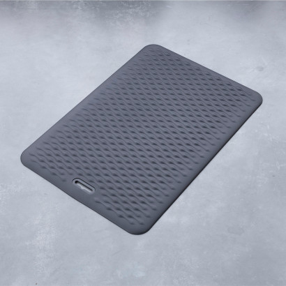 Tapis pour se tenir debout/se soulager - Wave StandzOn noir