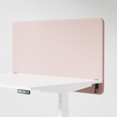 Séparateur de bureau acoustique Modea - Fixations incluses