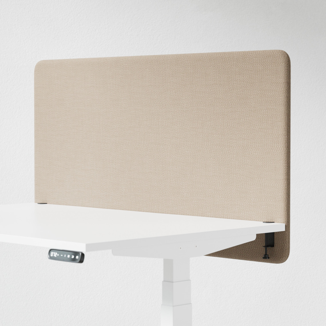 Séparateur de bureau acoustique Modea - Fixations incluses