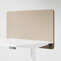 Séparateur de bureau acoustique Modea - Fixations incluses