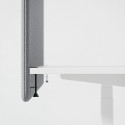 Séparateur de bureau acoustique Modea - Fixations incluses