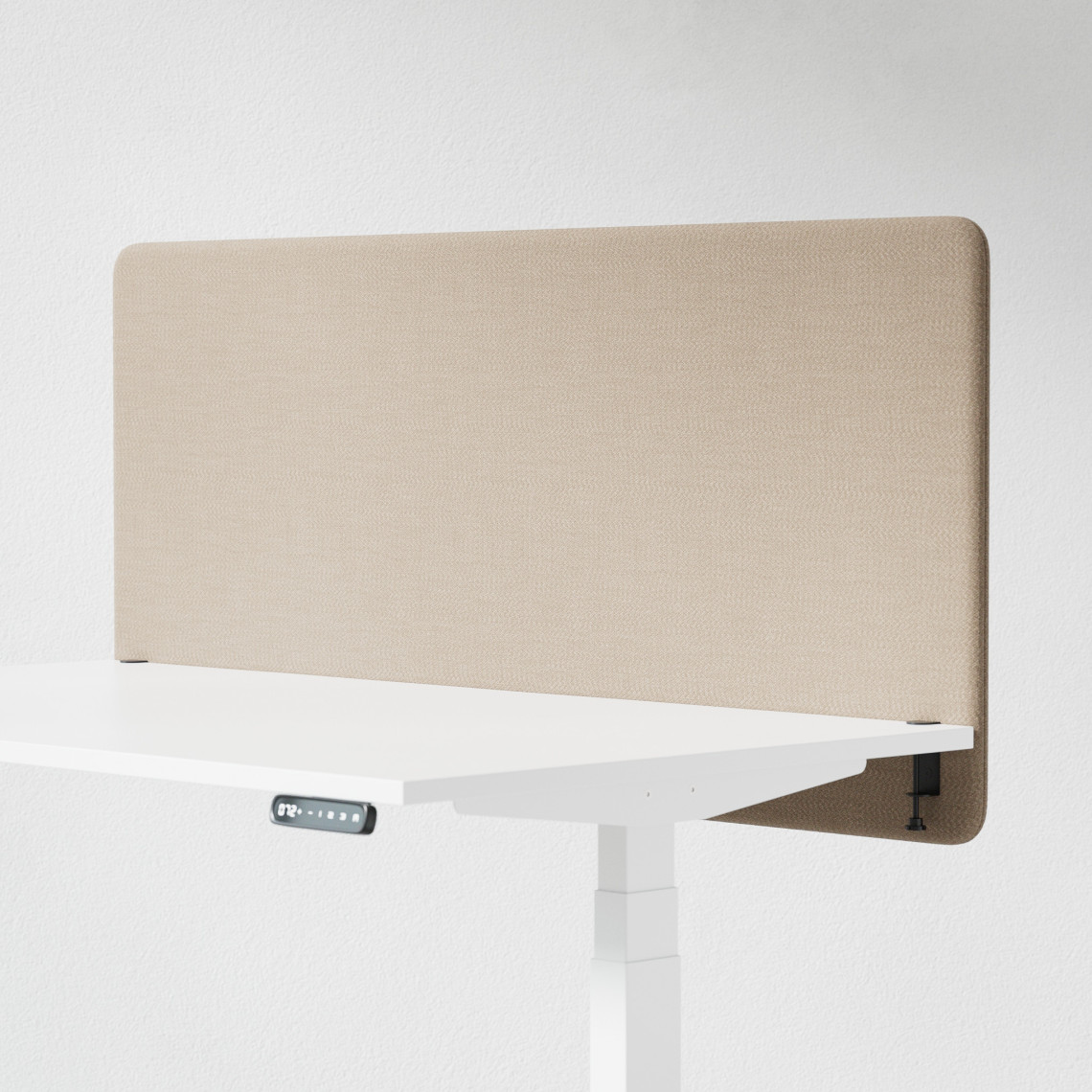 Séparateur de bureau acoustique Modea - Fixations incluses