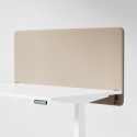 Séparateur de bureau acoustique Modea - Fixations incluses