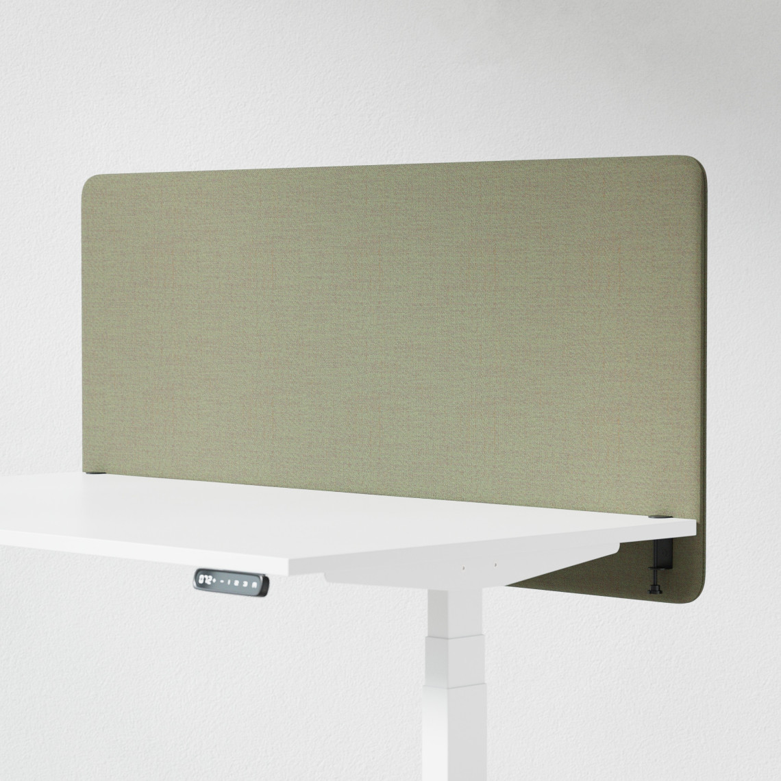 Séparateur de bureau acoustique Modea - Fixations incluses