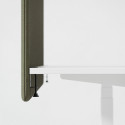Séparateur de bureau acoustique Modea - Fixations incluses