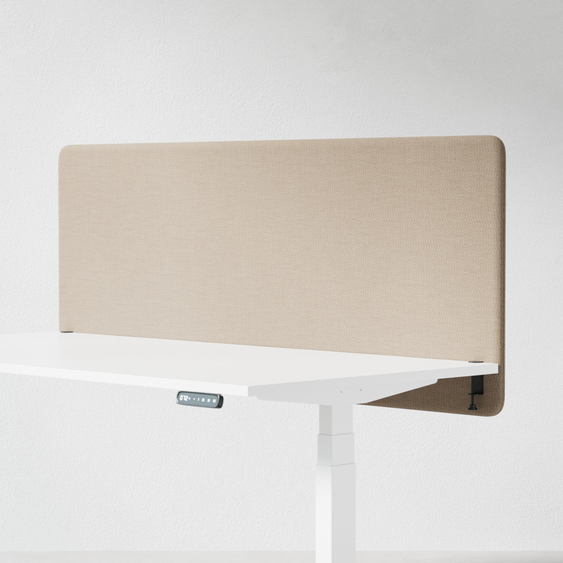 Séparateur de bureau acoustique Modea - Fixations incluses