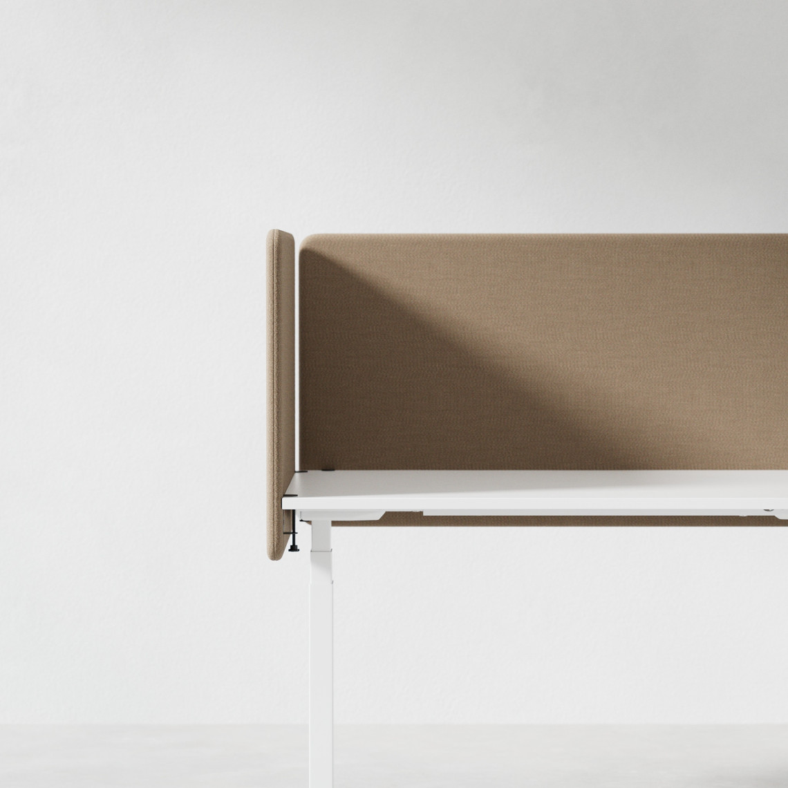 Séparateur de bureau acoustique Modea - Fixations incluses