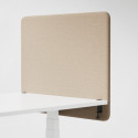Séparateur de bureau acoustique Modea - Fixations incluses