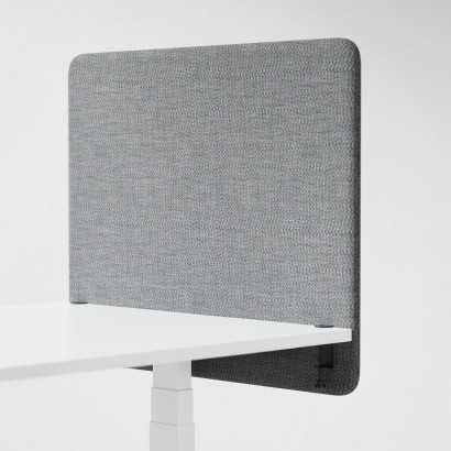 Séparateur de bureau acoustique Modea - Fixations incluses