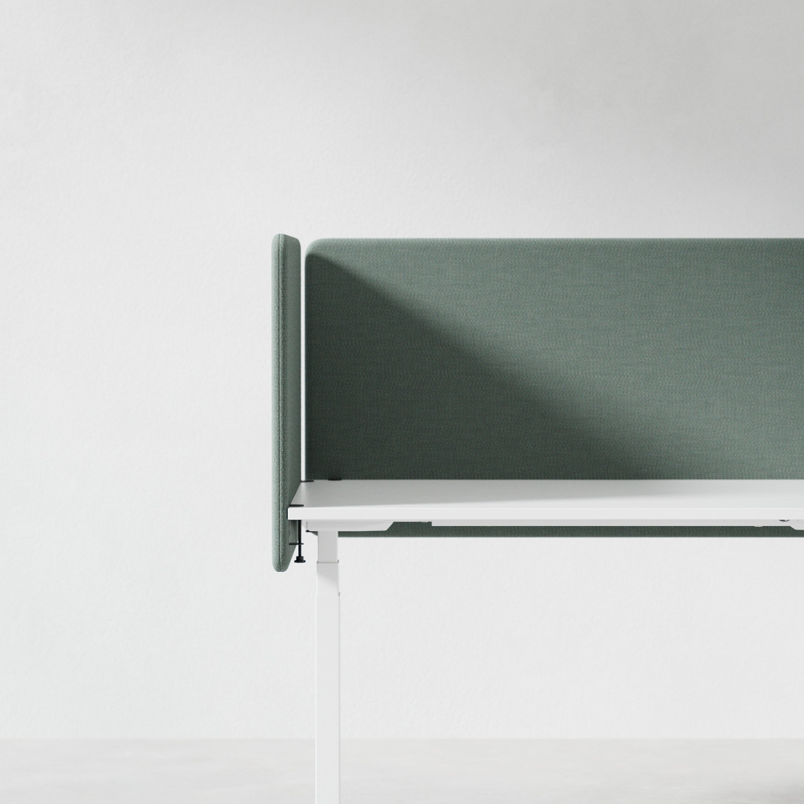 Séparateur de bureau acoustique Modea - Fixations incluses