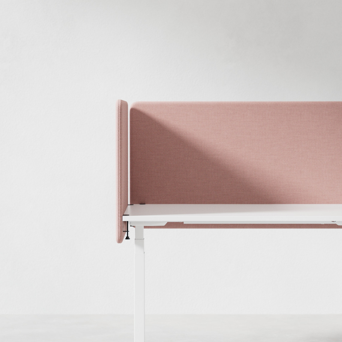 Séparateur de bureau acoustique Modea - Fixations incluses