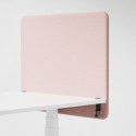 Séparateur de bureau acoustique Modea - Fixations incluses