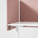 Séparateur de bureau acoustique Modea - Fixations incluses