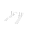 Supports pour cloison acoustique de bureau Zilenzio Classic