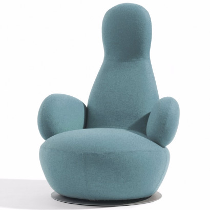 Fauteuil Oppo O50A - Dossier haut, avec accoudoirs