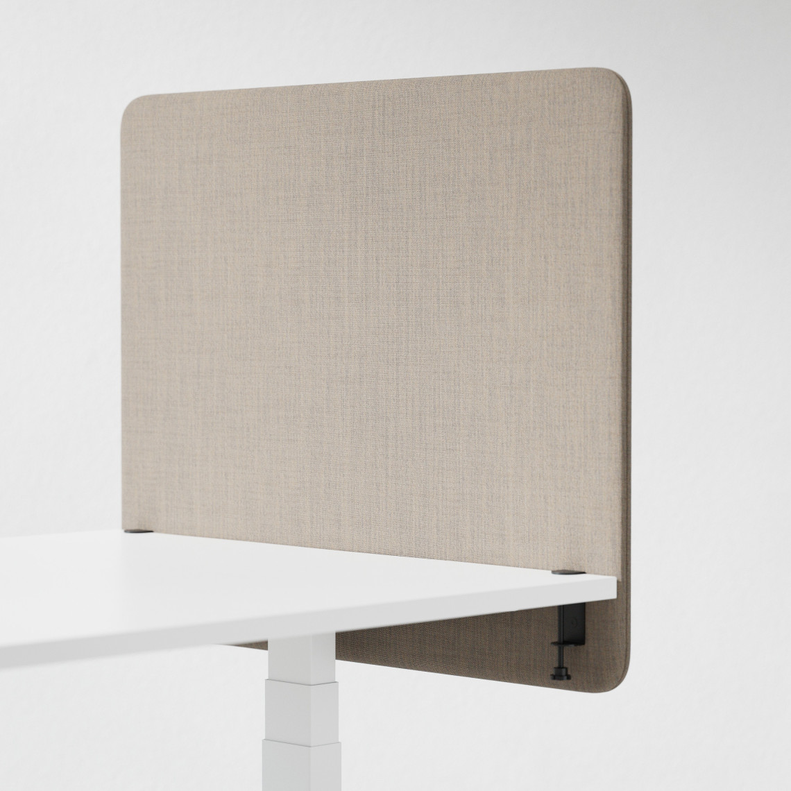 Séparateur de bureau acoustique Modea - Fixations incluses