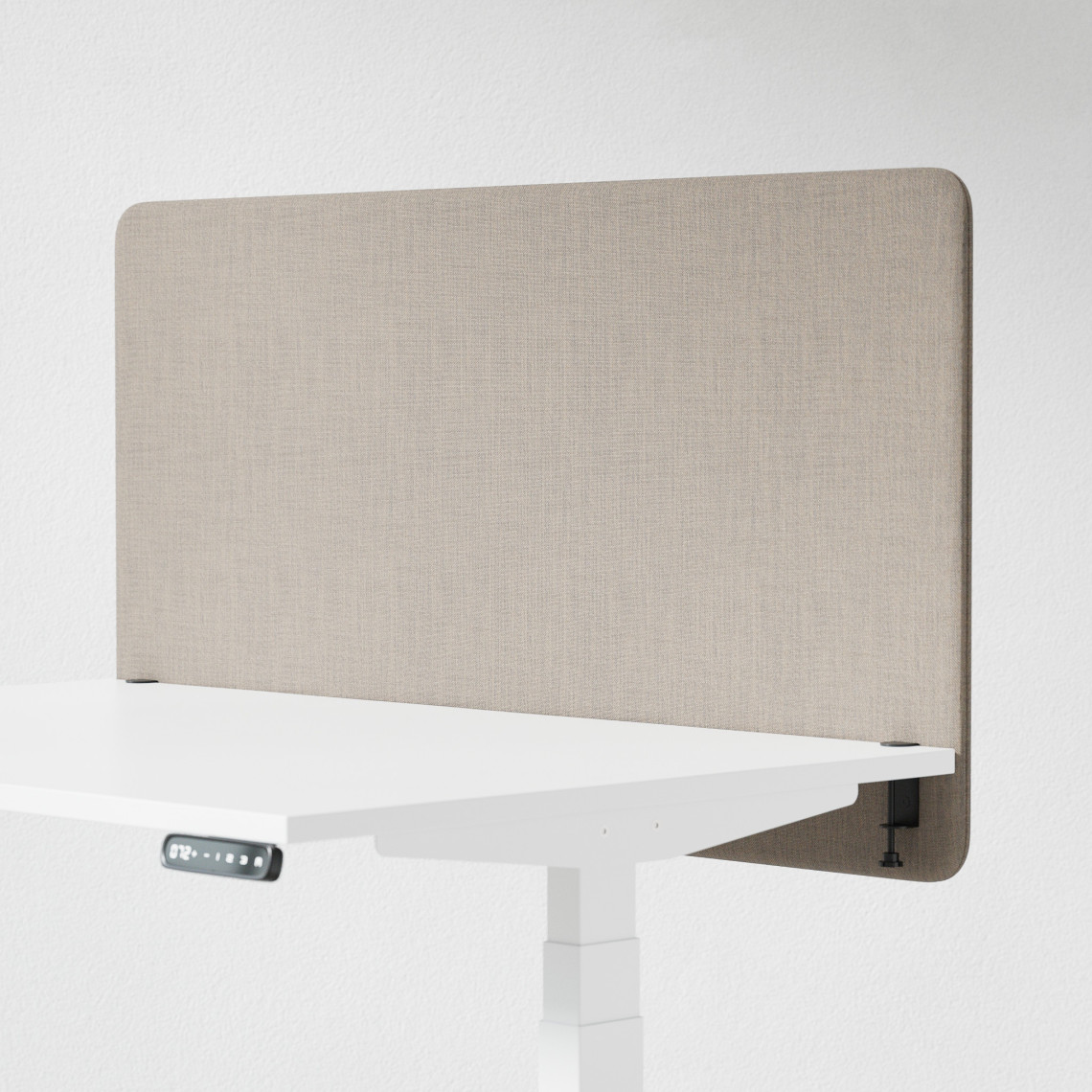 Séparateur de bureau acoustique Modea - Fixations incluses