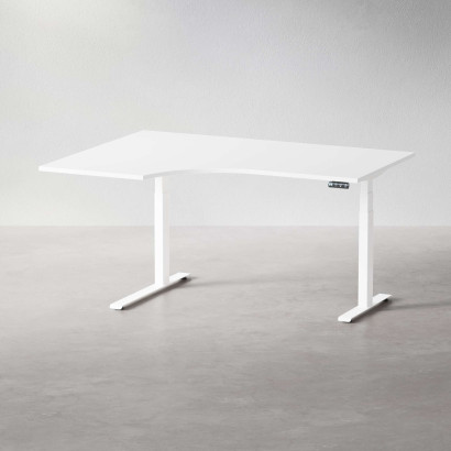 Bureau d'angle assis debout - Premium