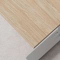 Bureau d'angle fixe, plusieurs choix de supports et de plateaux