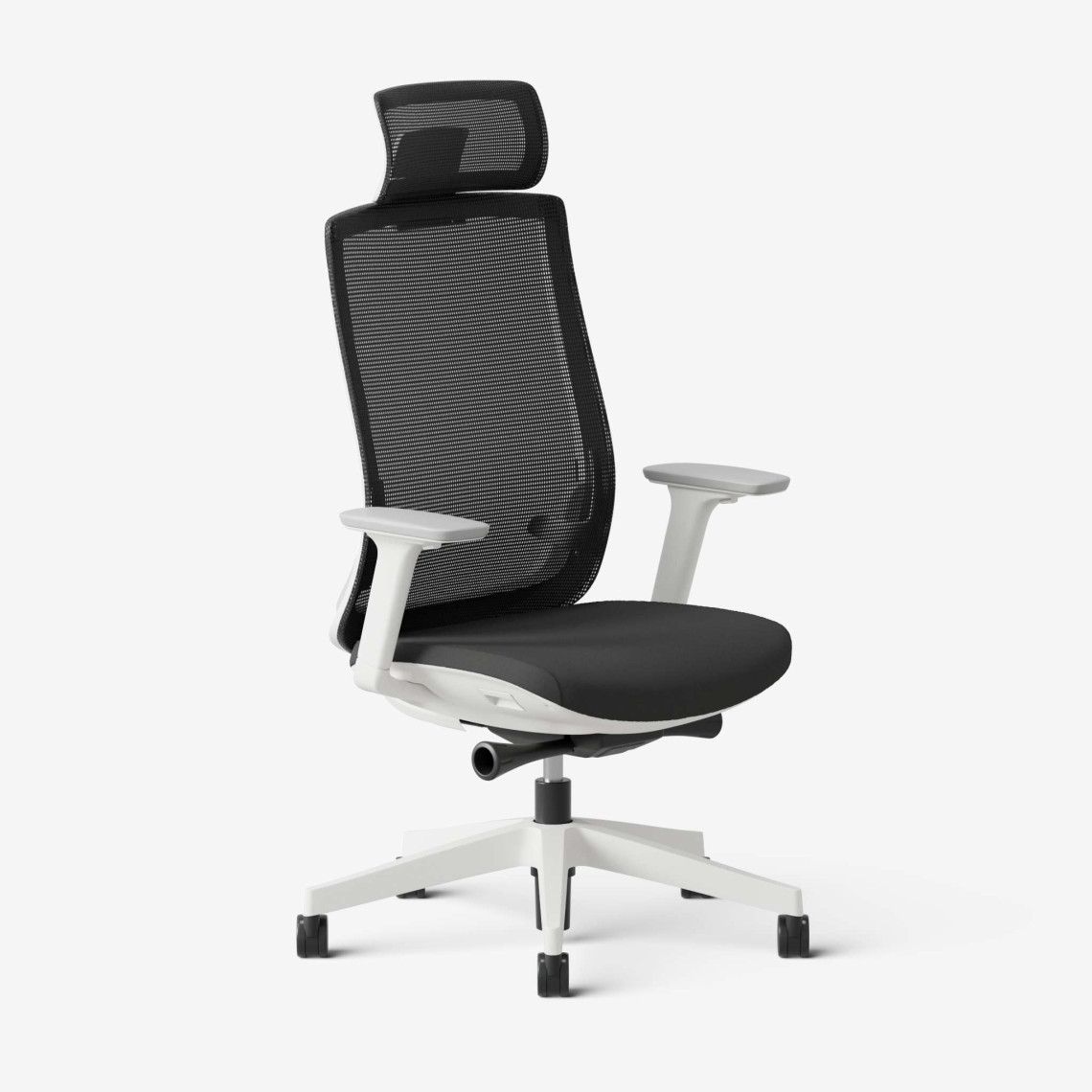 Chaise de bureau Ergo 312 - Base blanche