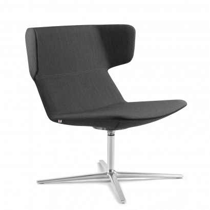 Fauteuil lounge Flexi L - Pied en croix