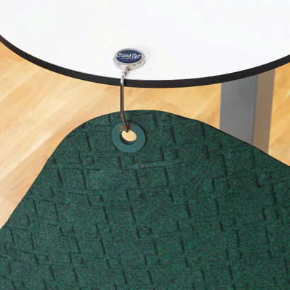 Crochet pour tapis debout StandUp - sur bureau