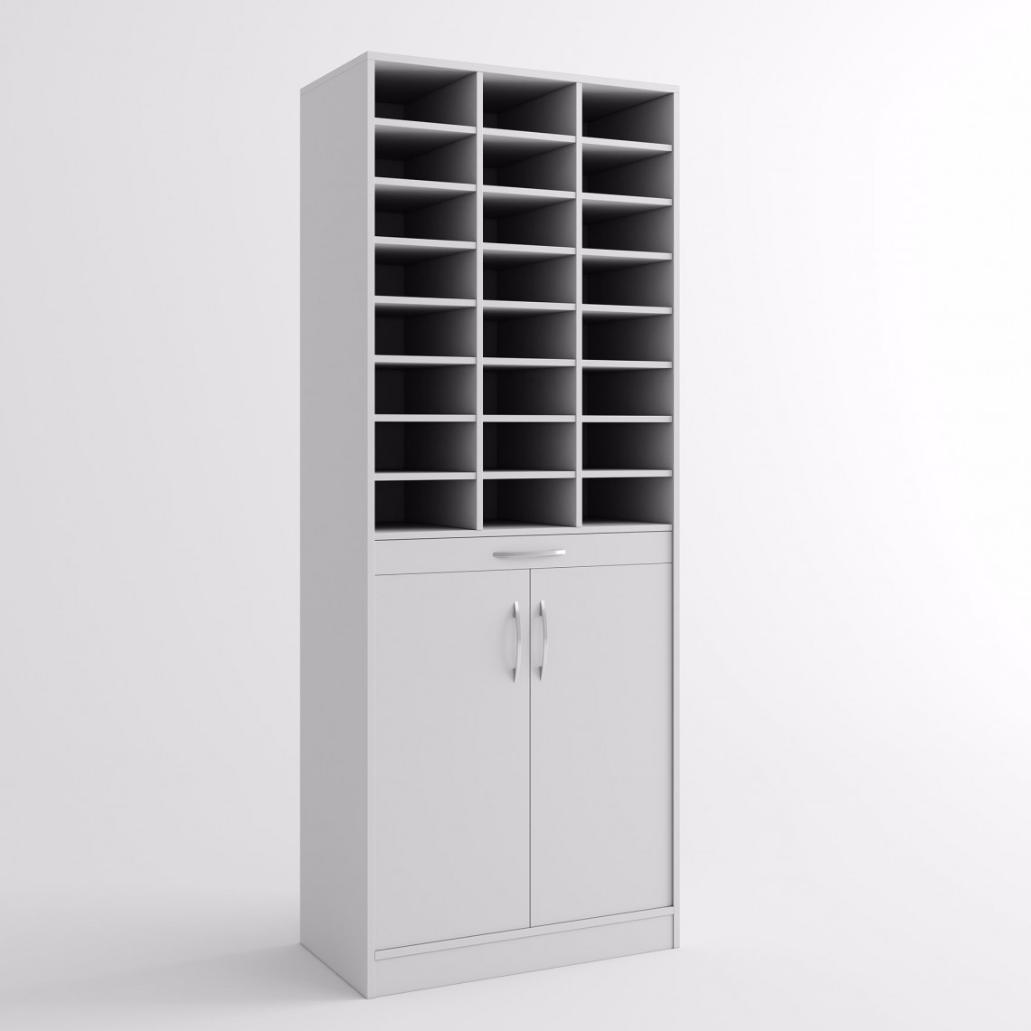 Boîte aux lettres Halv - 24 casiers et cabinet