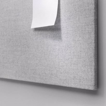 Tableau d’affichage en tissu sans cadre textile Noticeboard