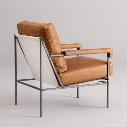 Fauteuil Seventy Five - Cuir