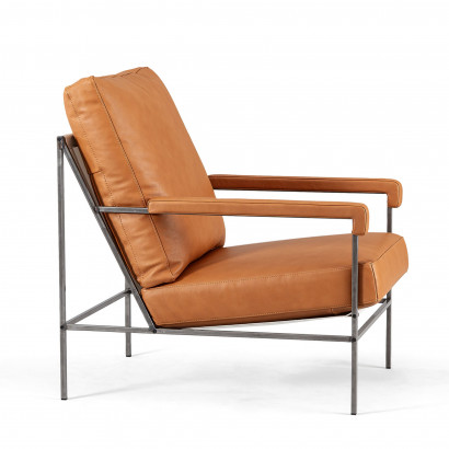 Fauteuil Seventy - Cuir