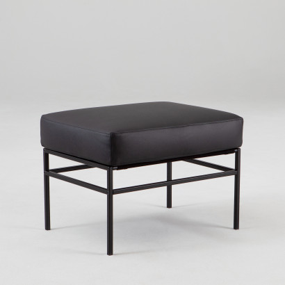 Pouf Seventy - Cuir