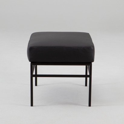 Pouf Seventy - Cuir