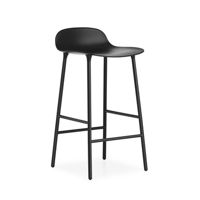 Tabouret Form - 65 cm, pieds en métal