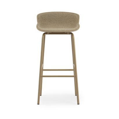 Tabouret de bar Hyg - Assise revêtue de tissu