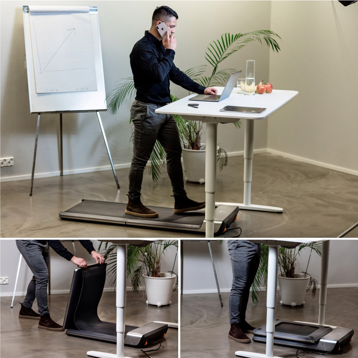 Tapis de marche Pliable