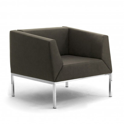Fauteuil Kos - Gris foncé