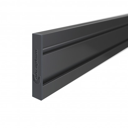 Pièces d'extrémité pour le rail de mur de cloison Conceptum M-profile