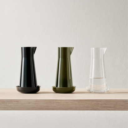 Carafe Orrefors Informal - 100 cl, avec soucoupe