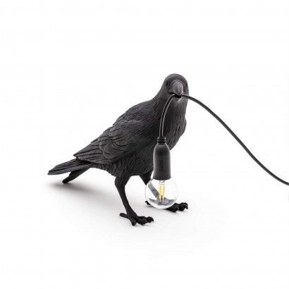 Lampe corbeau Bird Waiting - Usage extérieur