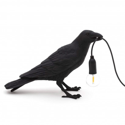 Lampe corbeau Bird Waiting - Usage extérieur