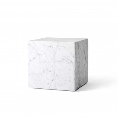 Table basse Plinth Cube - Marbre